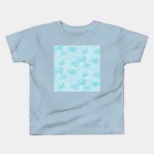 Blue Raindrops Kids T-Shirt